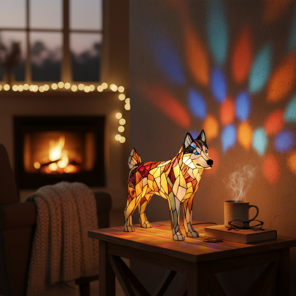 Handgefertigte Lampe – Nala des ewigen Glanzes und sanften Heimleuchtens