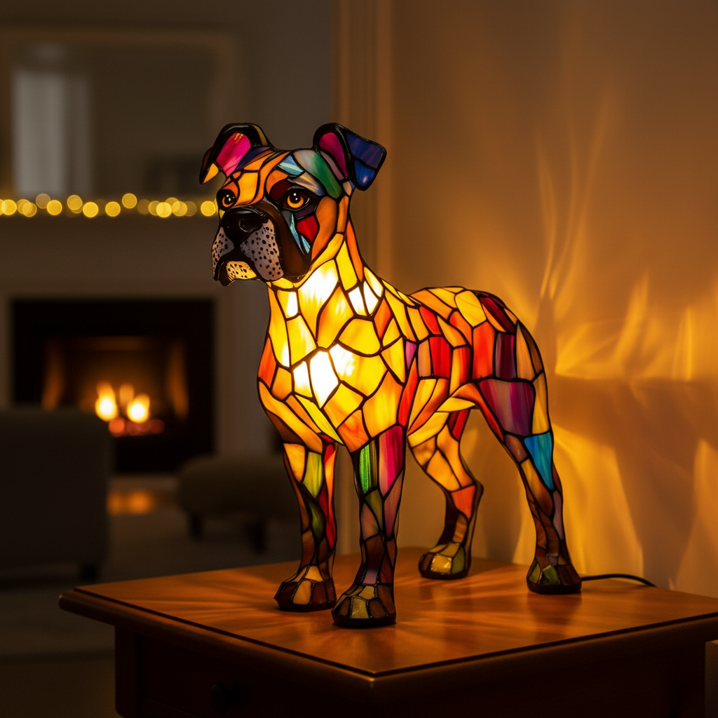 Lampe Artisanale – Dog Lightning Magic
