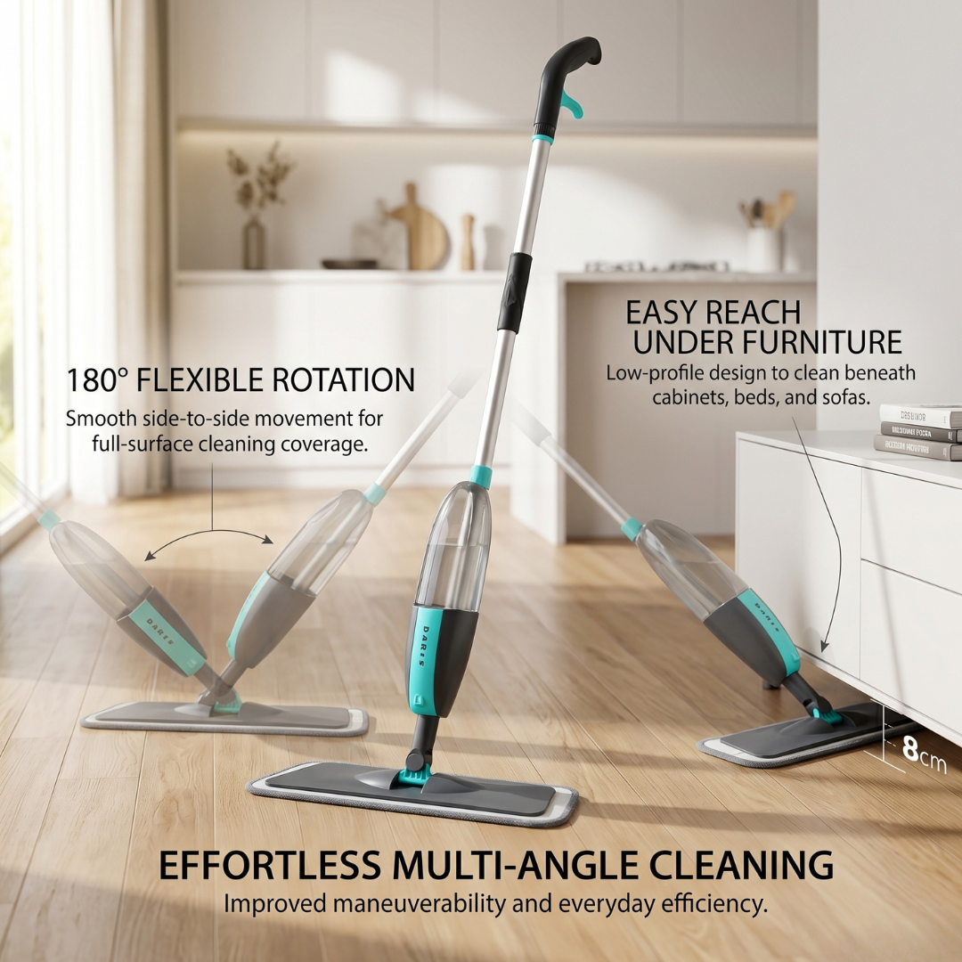 AquaSweep™ Microfiber Spray Mop