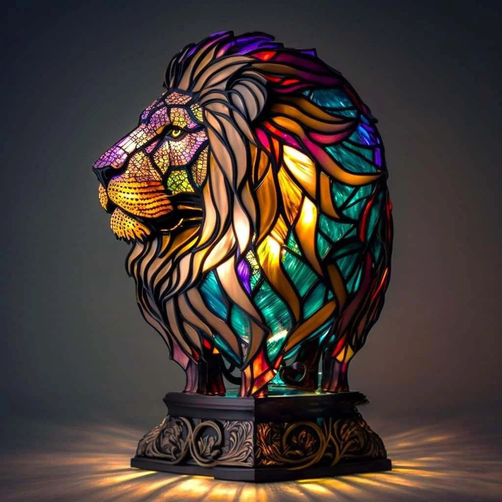 Handgefertigte Lampe – Mufasa: Der magische Löwe