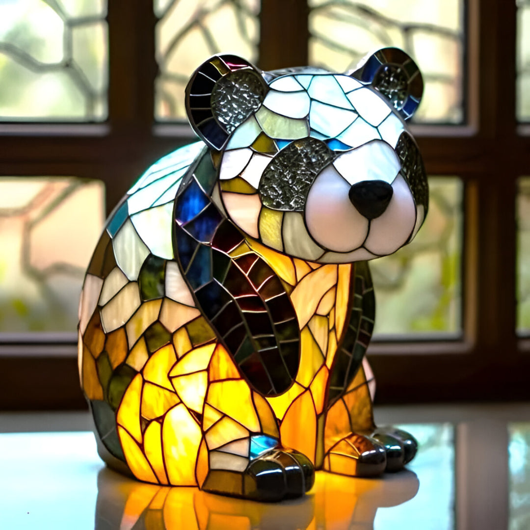 Lampe artisanale – Charming Panda Kloffie