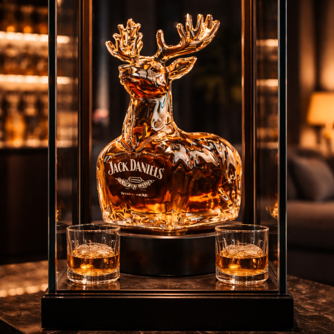 Whisky Jack Daniel's - Édition de Noël Renne : Le Cadeau Parfait pour les Fêtes