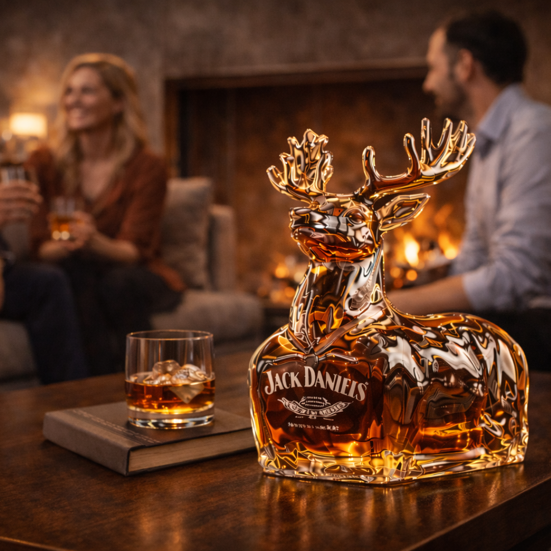 Whisky Jack Daniel's - Édition de Noël Renne : Le Cadeau Parfait pour les Fêtes