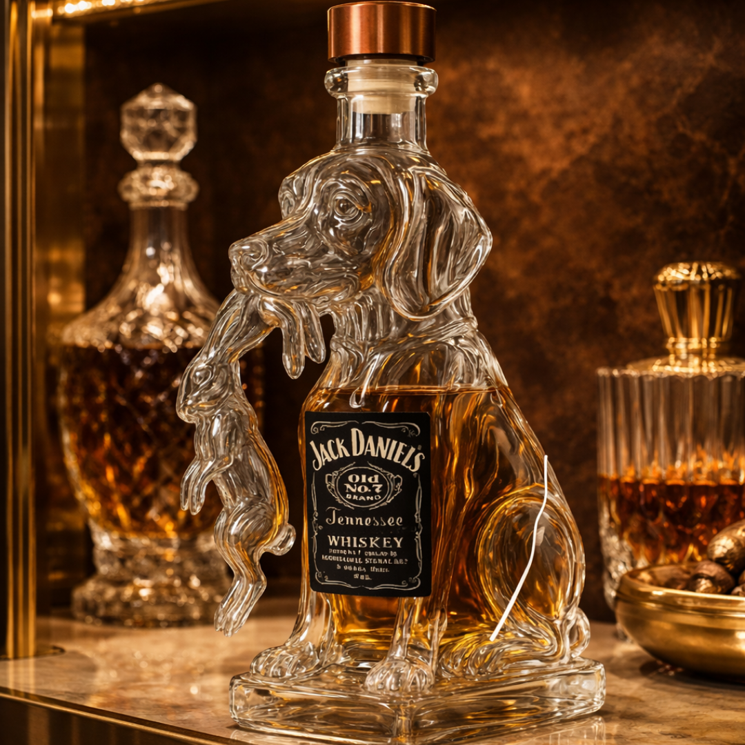 Bouteille de Whiskey - Édition Spéciale Amis Fidèles
