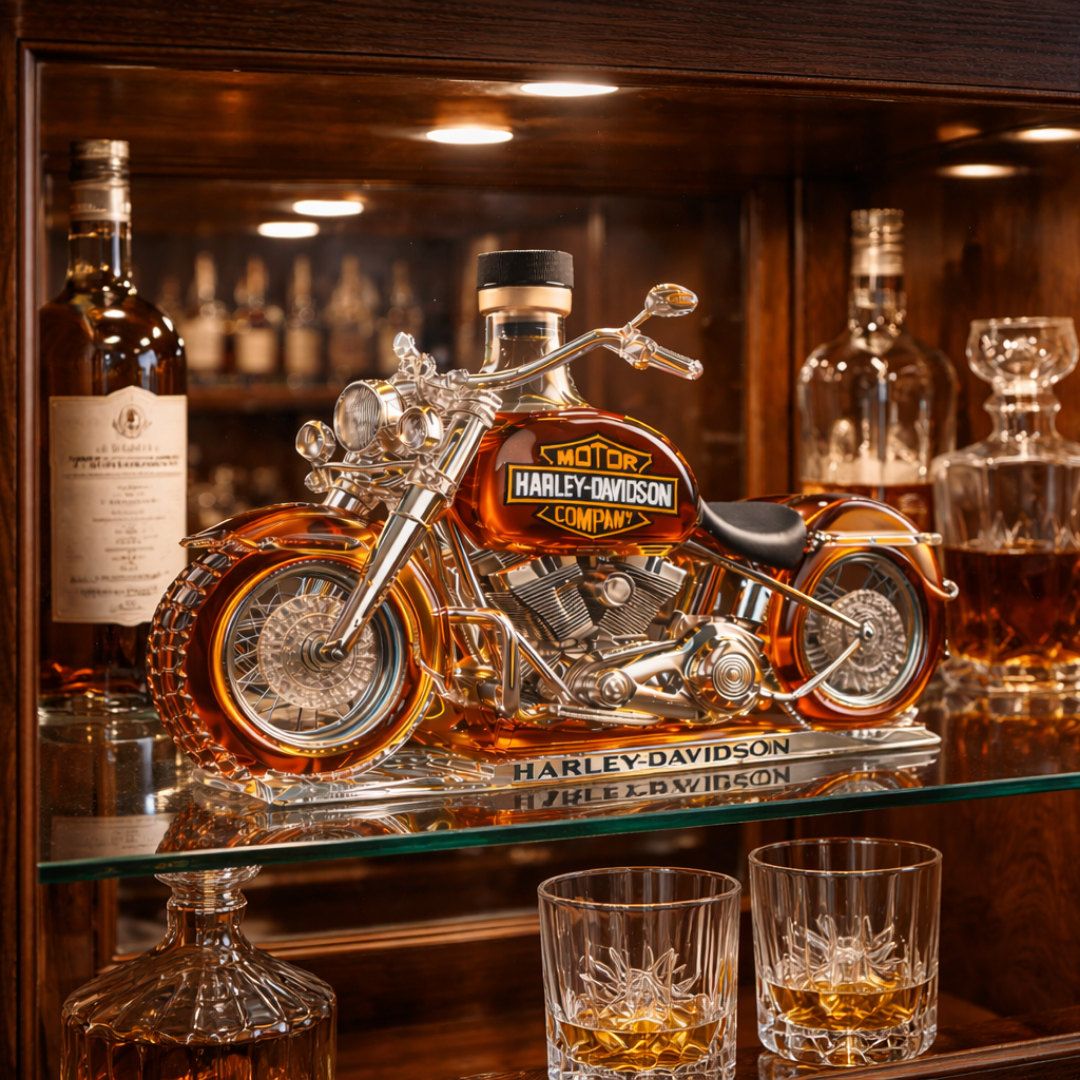 Bouteille de Whisky Harley Davidson - Édition de Collection