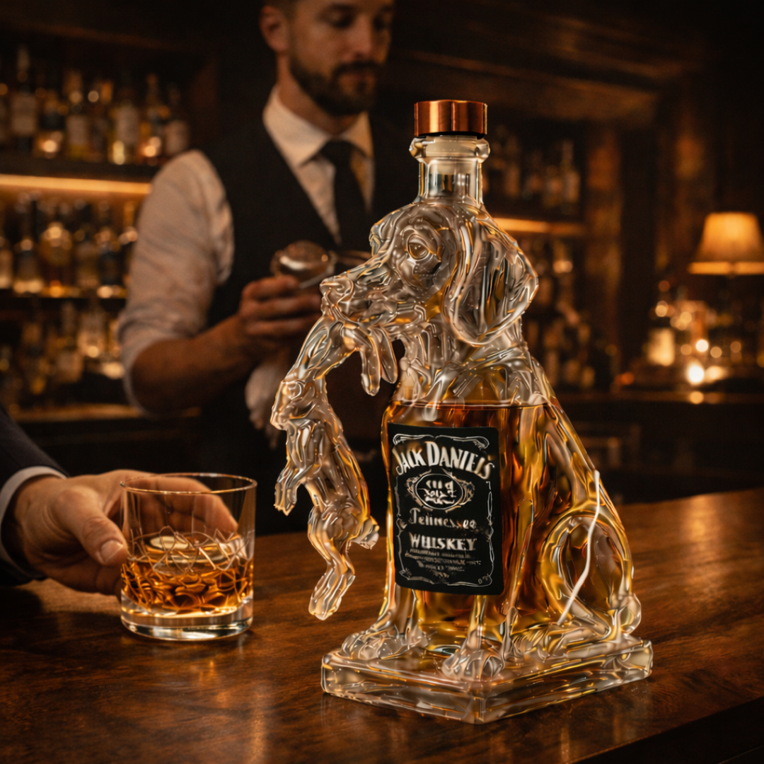Bouteille de Whiskey - Édition Spéciale Amis Fidèles