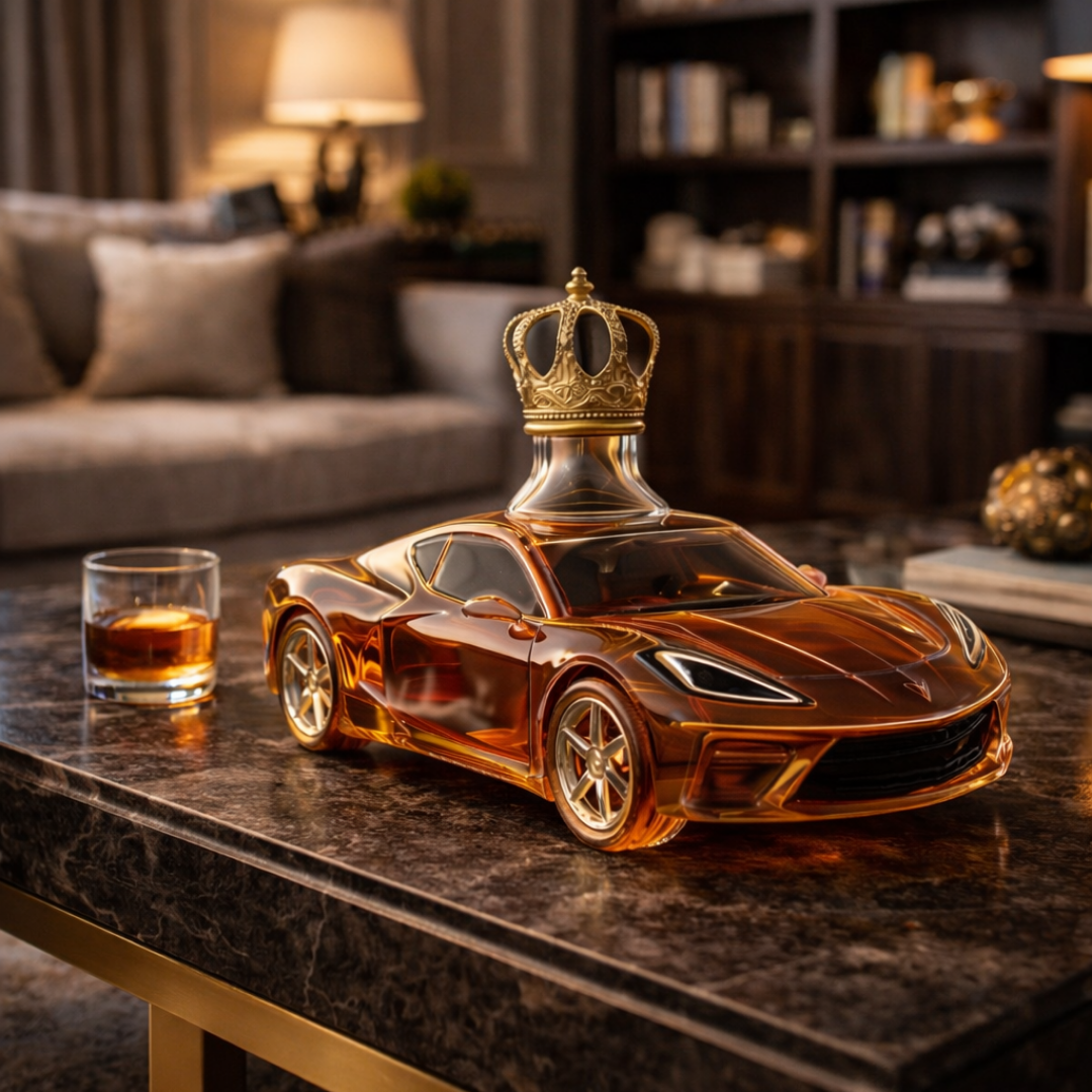 Bouteille de whisky Édition Corvette