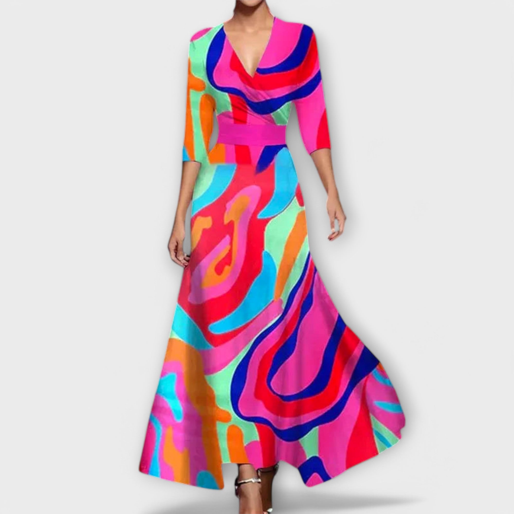 Alma - Robe Élégante Femme à Bretelles