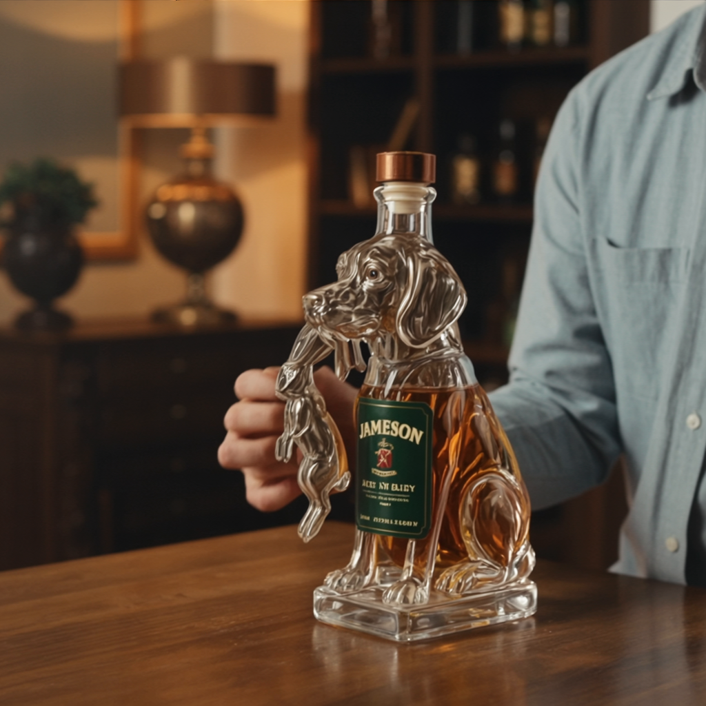 Bouteille de Whiskey - Édition Spéciale Amis Fidèles