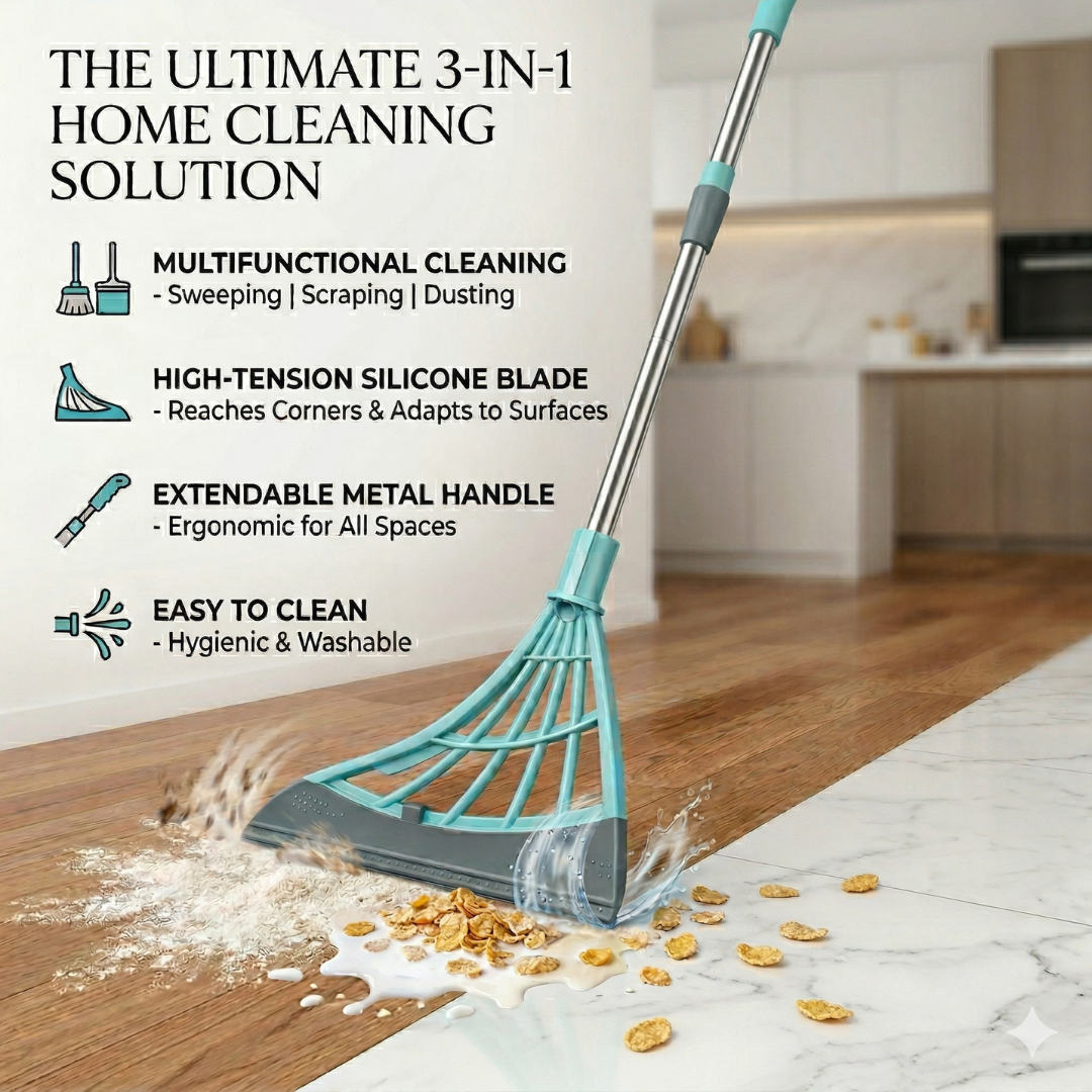 FlexSweep™ 3-in-1 Silicone Cleaning System
