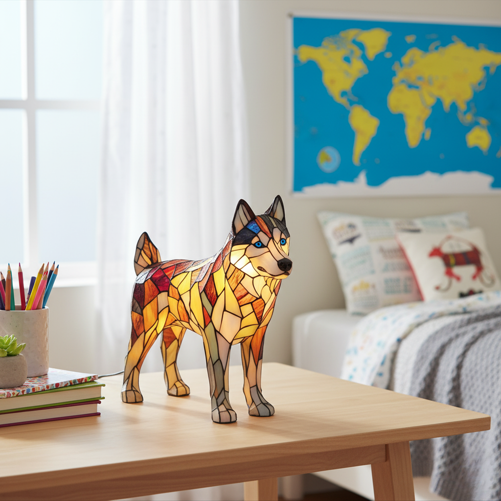 Lampada Artigianale – Nala: Enchanted Dog
