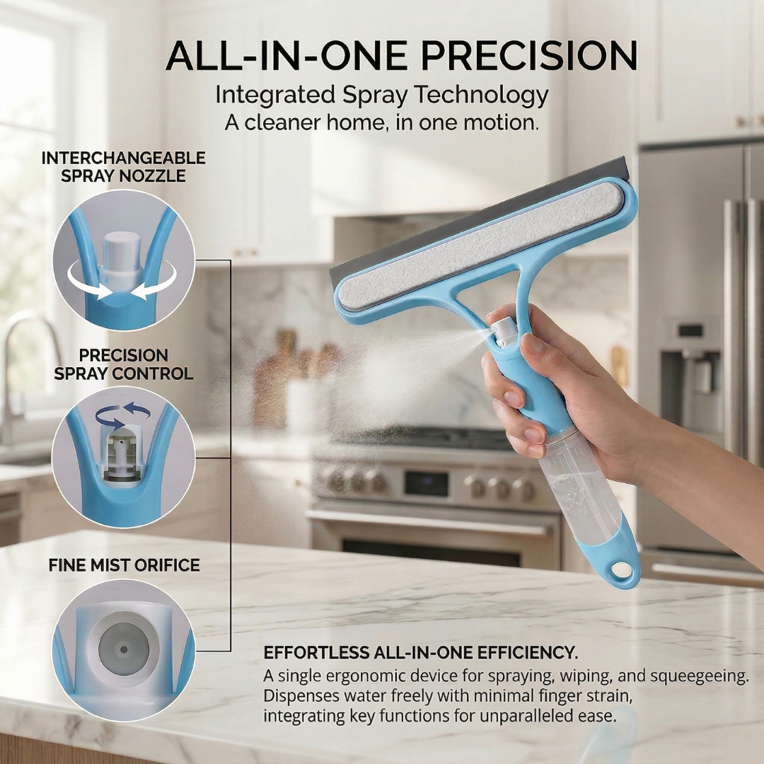 SpraySwipe™ 3-in-1 Fensterreiniger