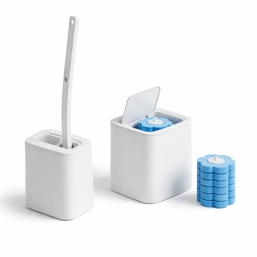 PureDrop™ Disposable Toilet Brush System