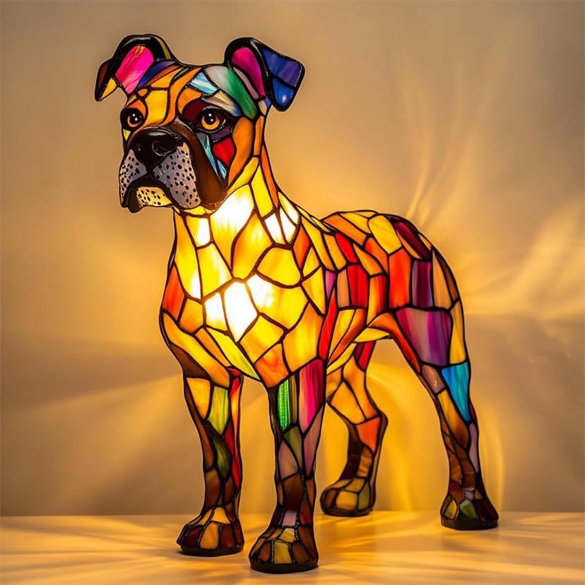 Lampe Artisanale – Aurelia – Tender Boxer Glow