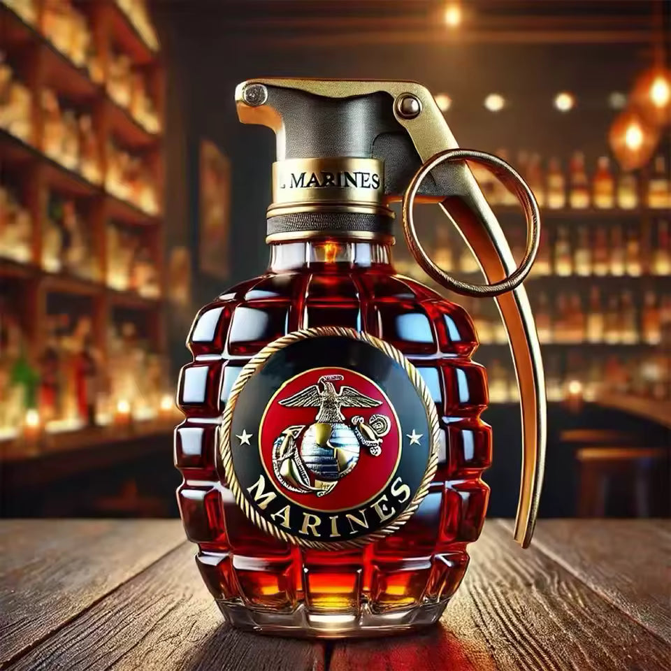 Granaten-Whisky-Flasche – Die Eleganz des Granatapfels
