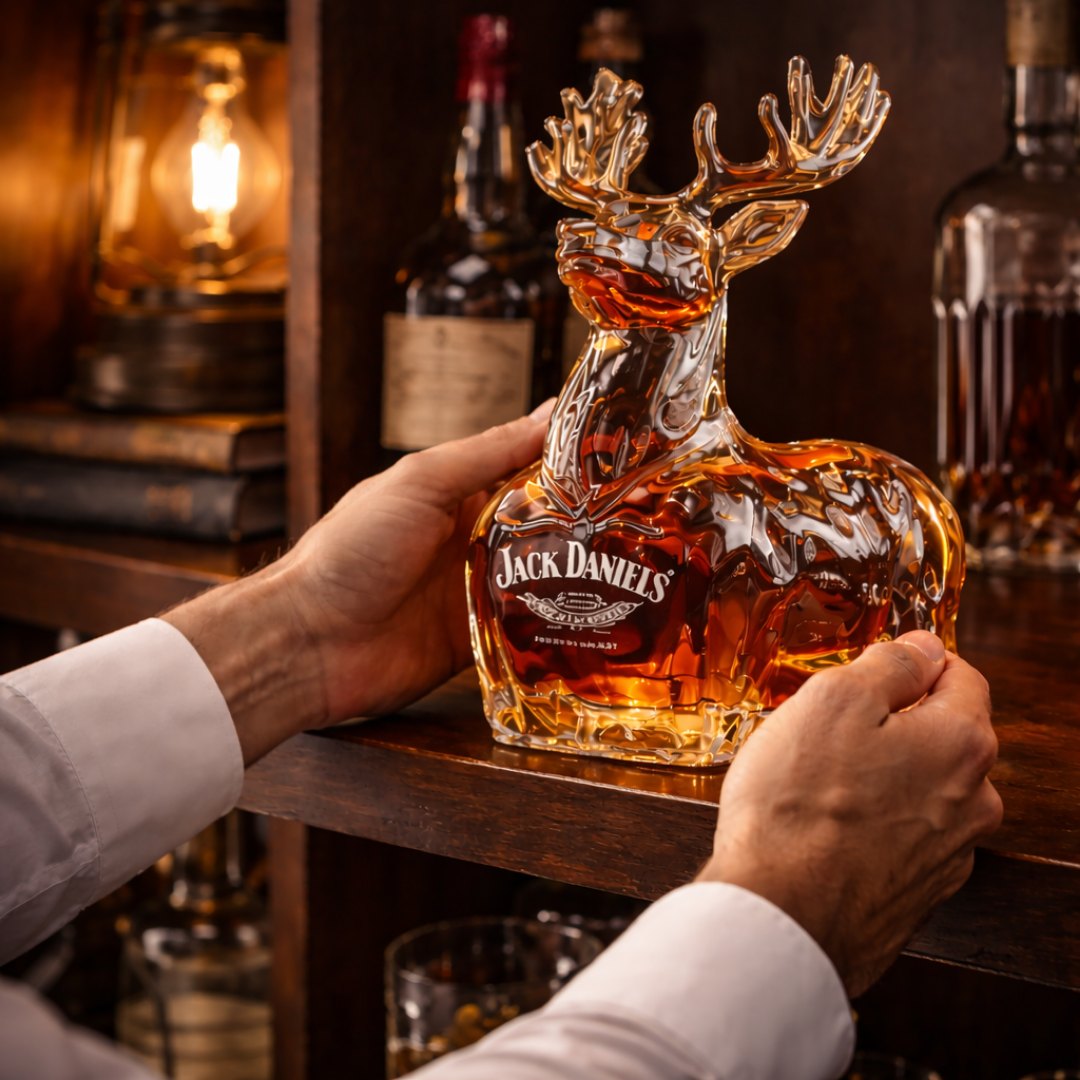 Whisky Jack Daniel's - Édition de Noël Renne : Le Cadeau Parfait pour les Fêtes