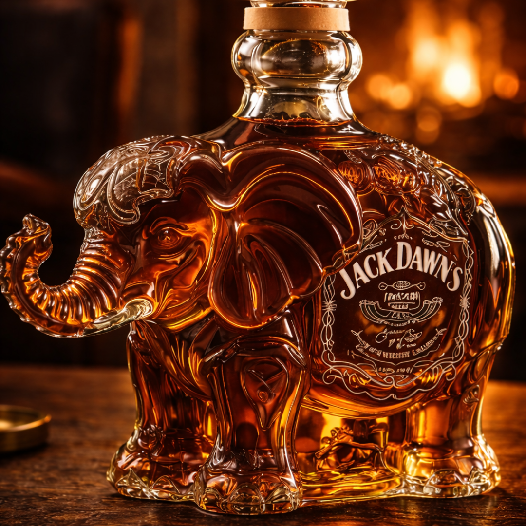 Jack Daniel's Whiskey Flasche - Elephant Edition