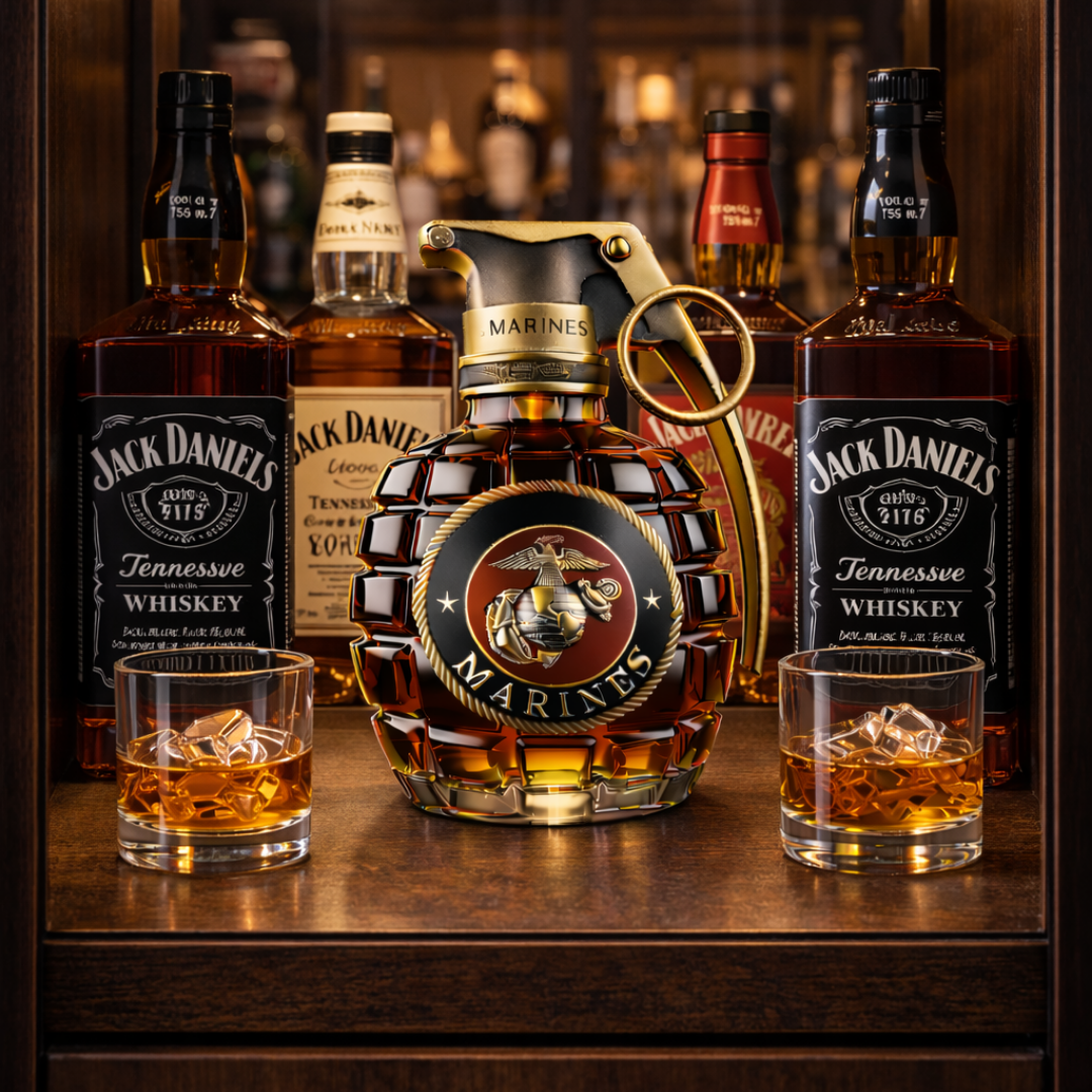 Granaten-Whisky-Flasche – Die Eleganz des Granatapfels