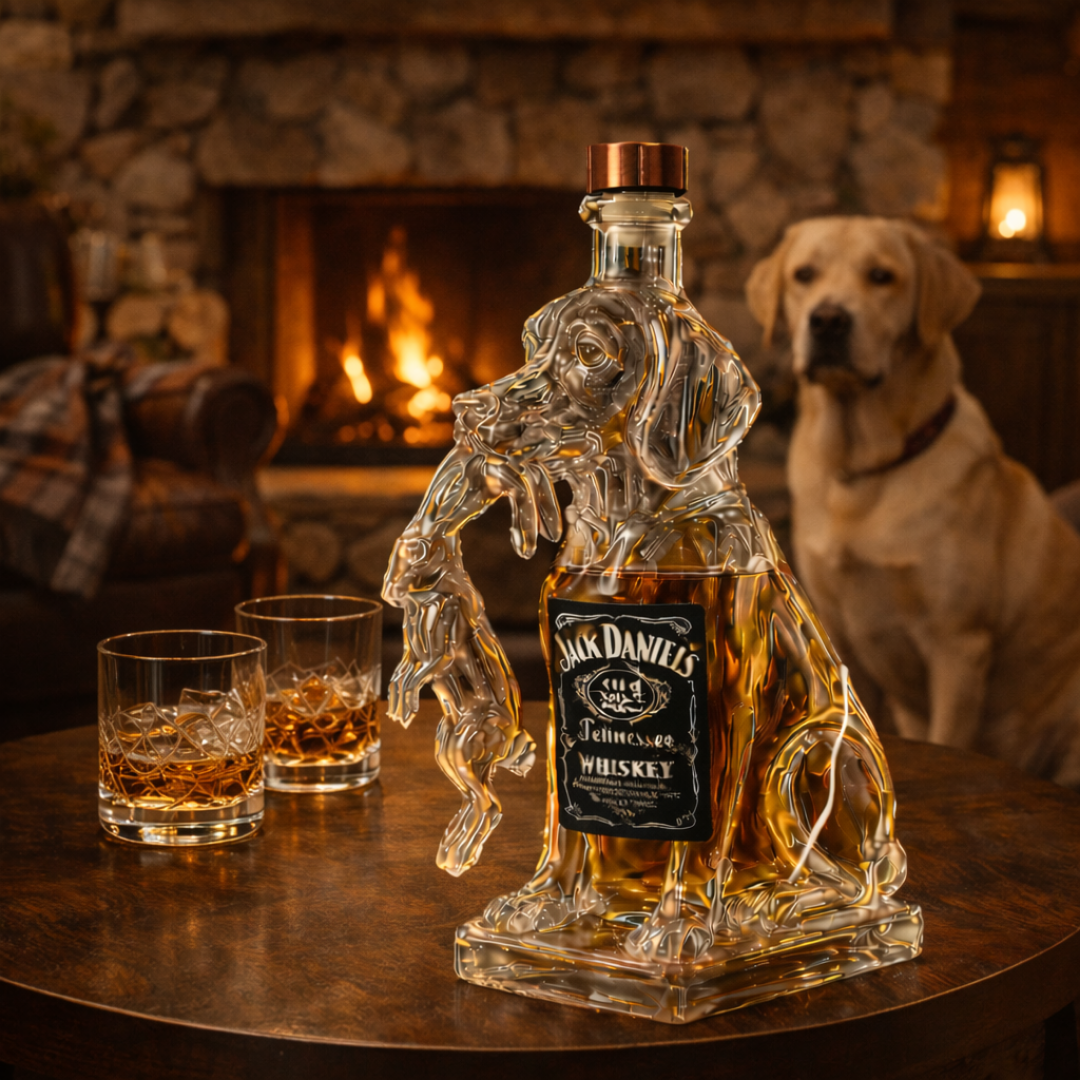 Bouteille de Whiskey - Édition Spéciale Amis Fidèles