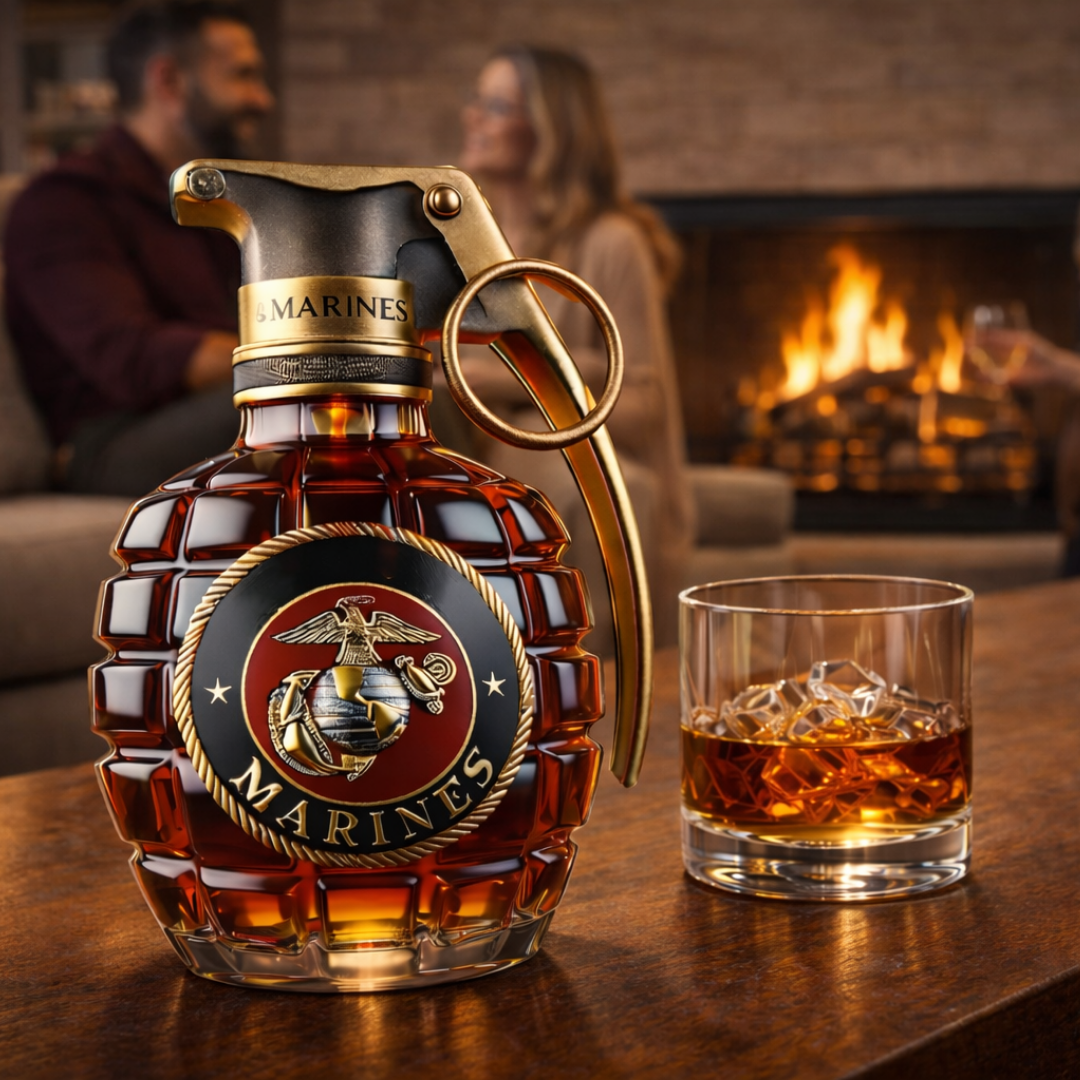 Granaten-Whisky-Flasche – Die Eleganz des Granatapfels