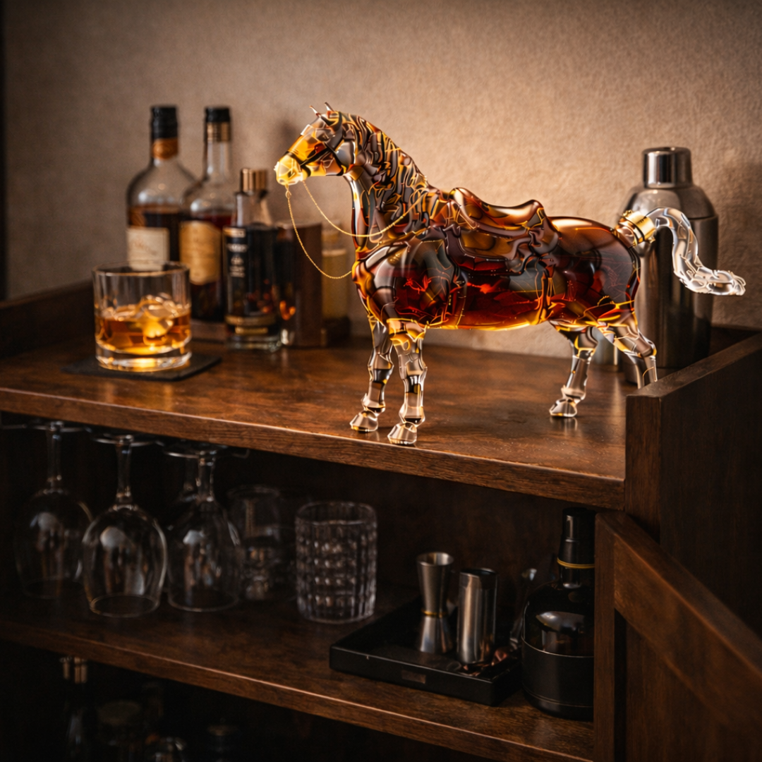 Decanter per Whisky - Edizione Cavallo