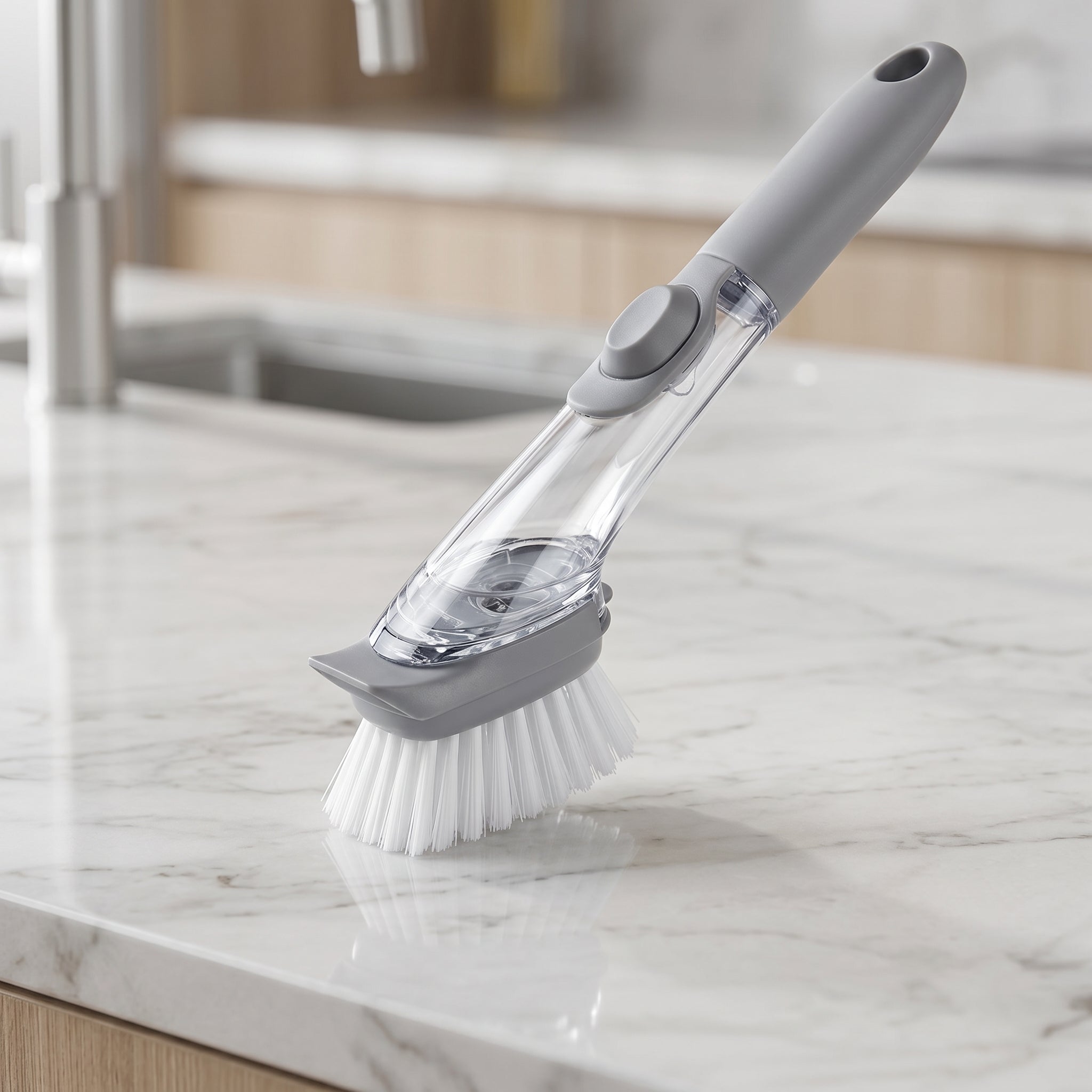 Aurevia™ Soap Dispensing Cleaning Brush