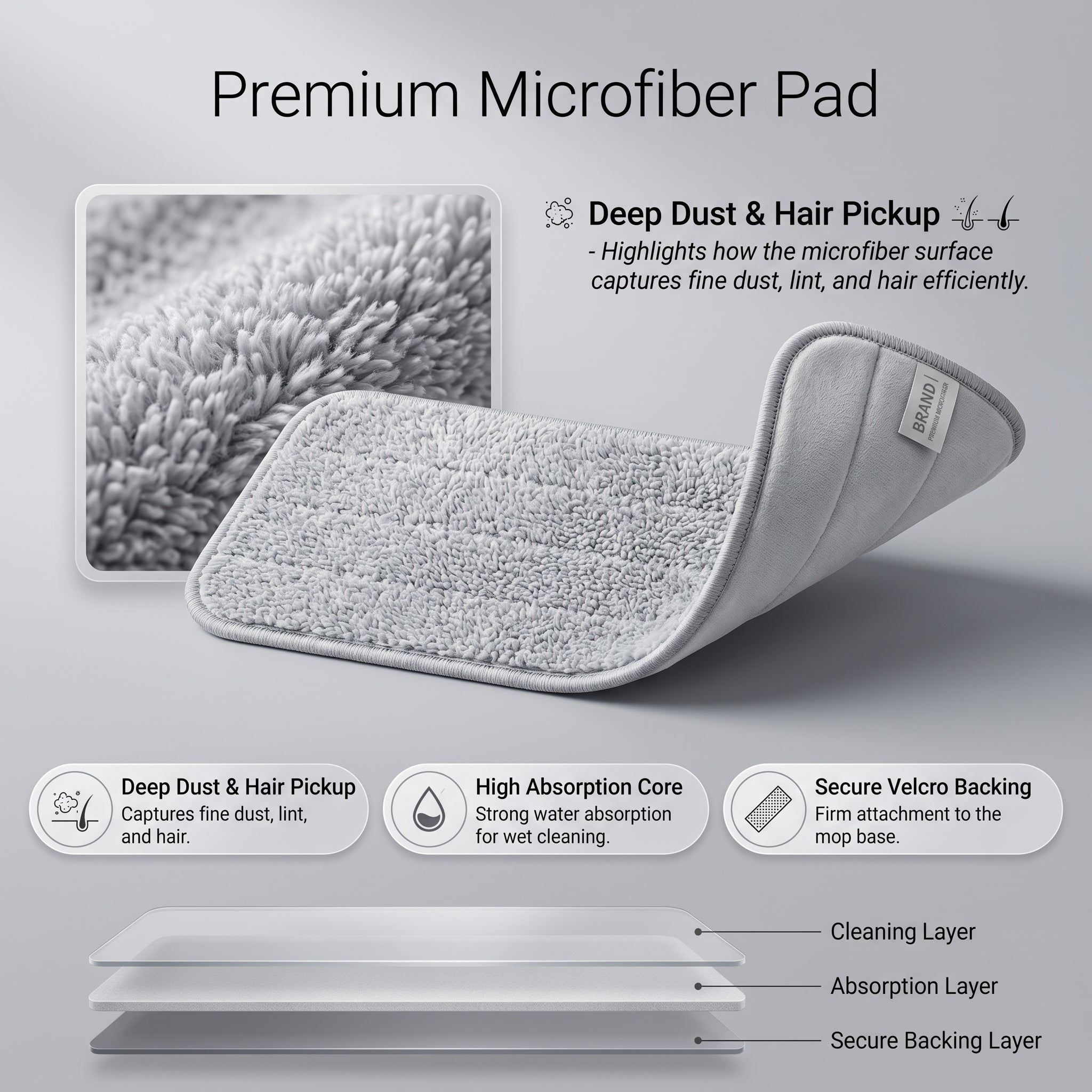 AquaSweep™ Microfiber Spray Mop