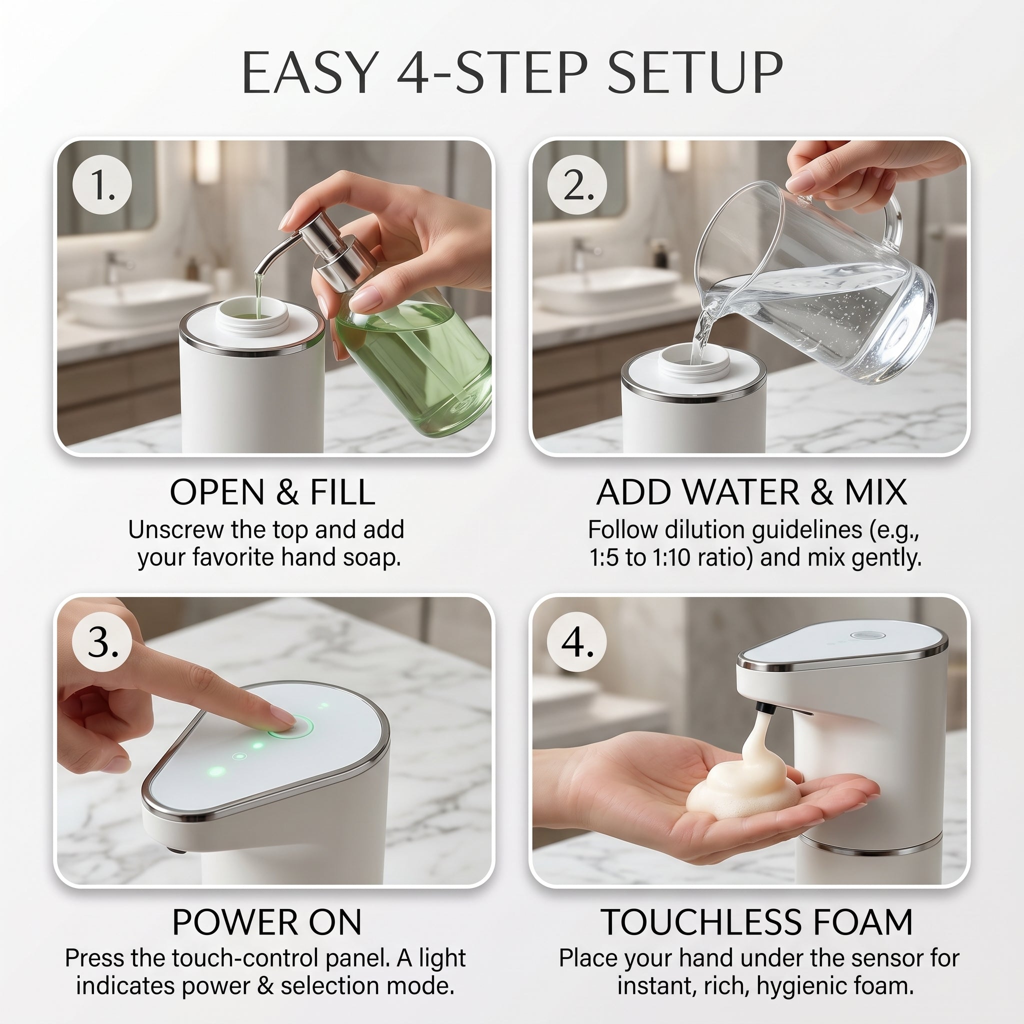 PureFoam™ Touchless Soap Dispenser