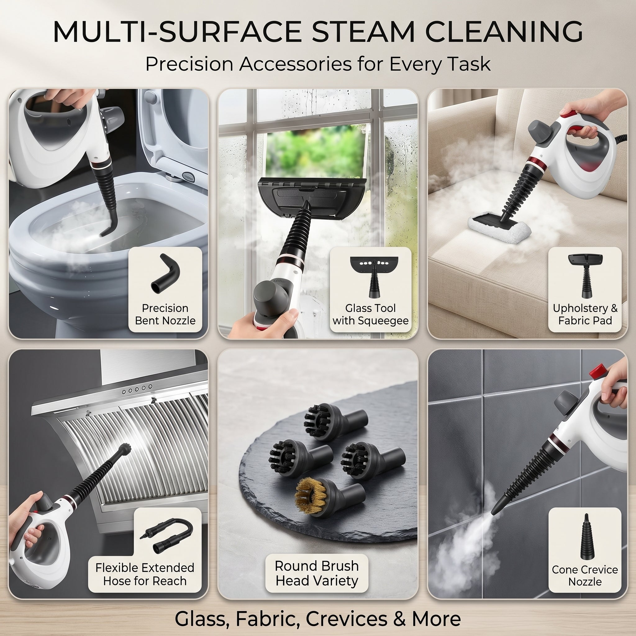 Steamora™ High-Temperature Steam Cleaner