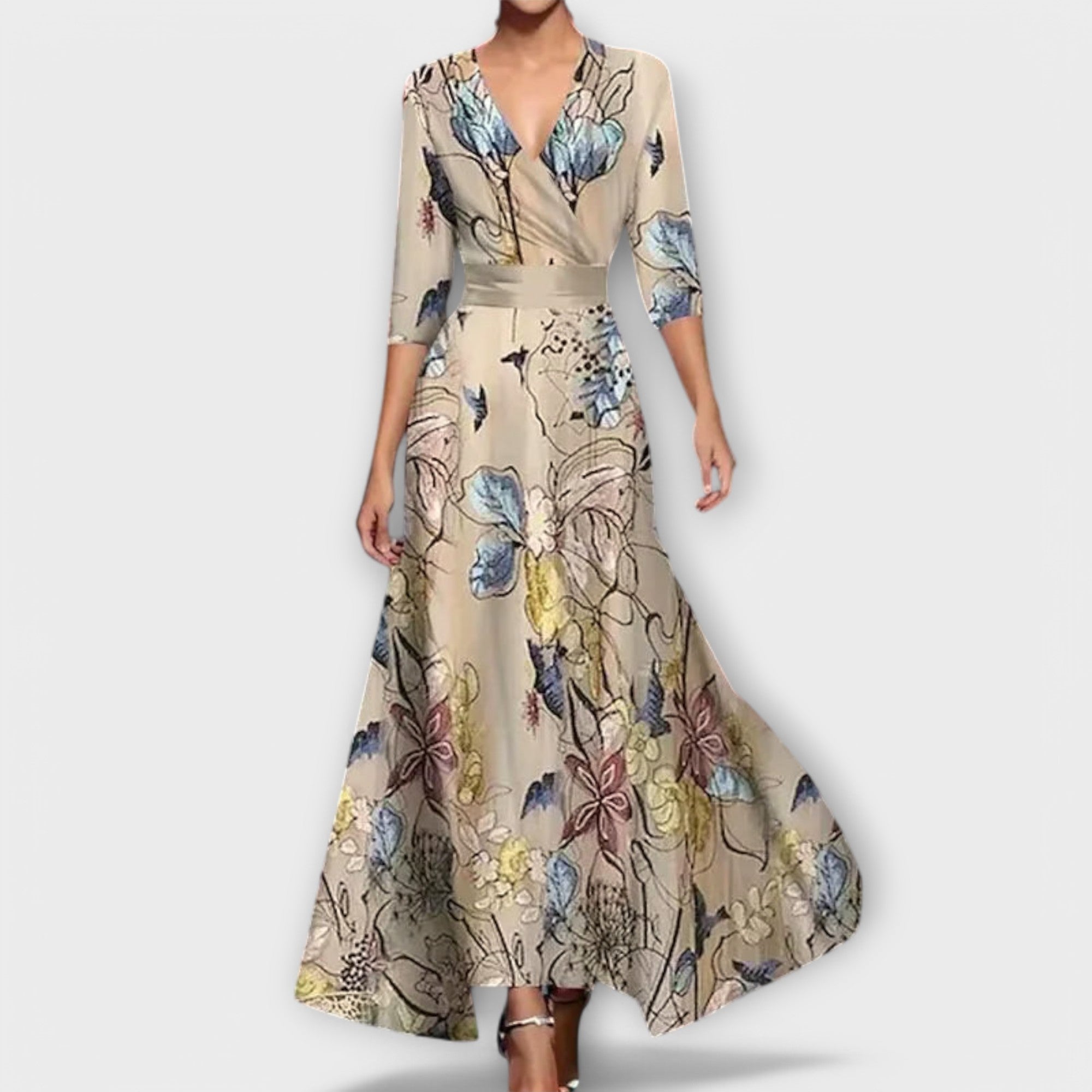 Alma - Robe Élégante Femme à Bretelles